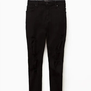 Torrid SKY HIGH SKINNY JEAN - PREMIUM STRETCH BLACK Size 24S